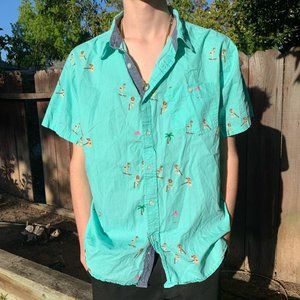 Eighty Eight skater girl button up shirt  🛹